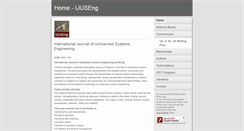 Desktop Screenshot of ijuseng.com